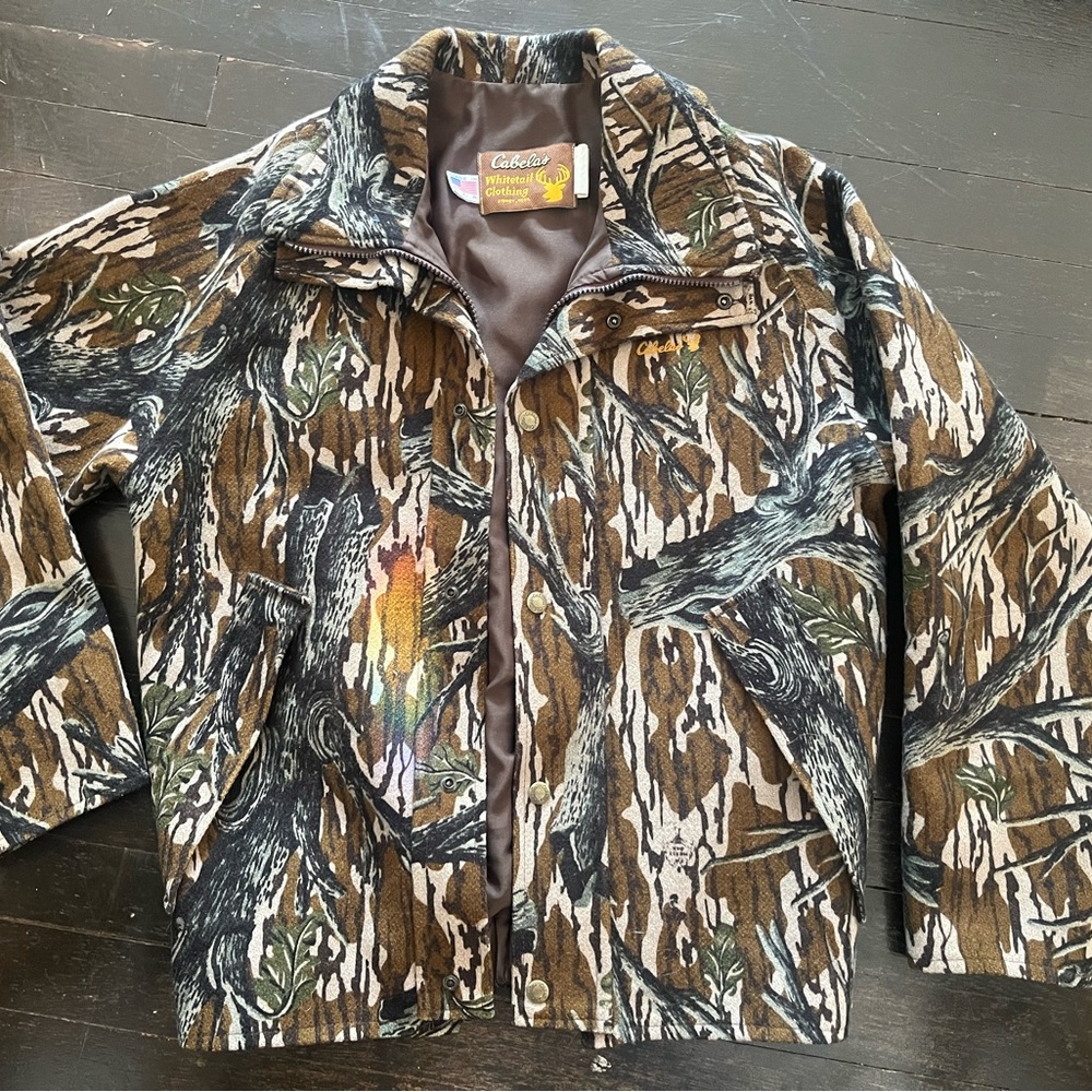 Cabelas wool vintage coat